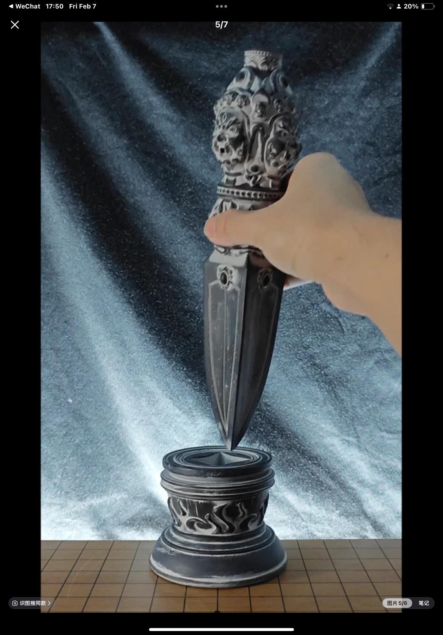 Handcrafted Vajra backflow Heavy Ceramic incense burner, Handmade Tibetan, free backflow incense included