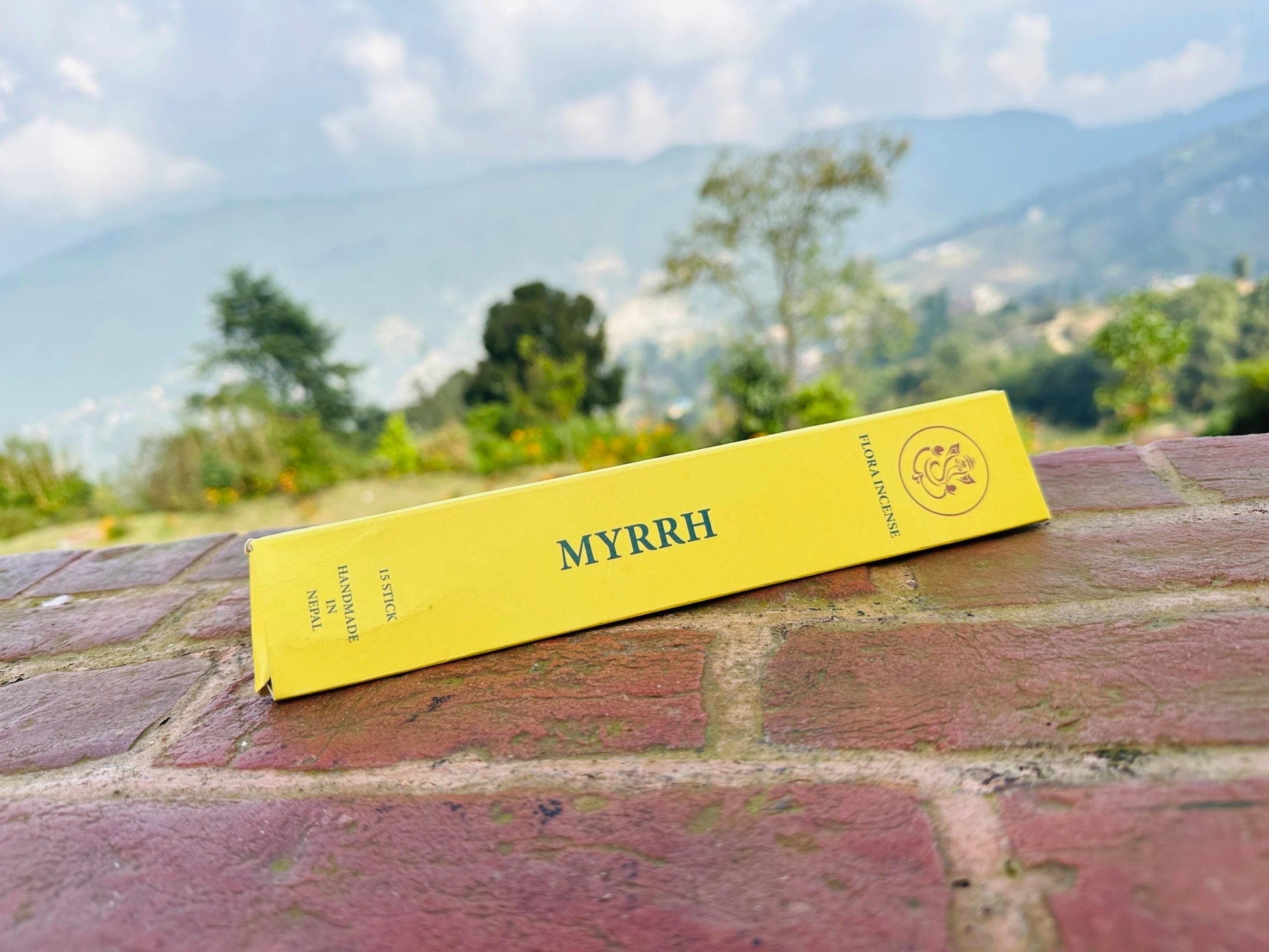 Myrrh Himalayan Incense Handcrafted Bhutanese Meditation yoga Tibetan Buddhist Natural Herbal Incense Sticks Stress Relief spiritual