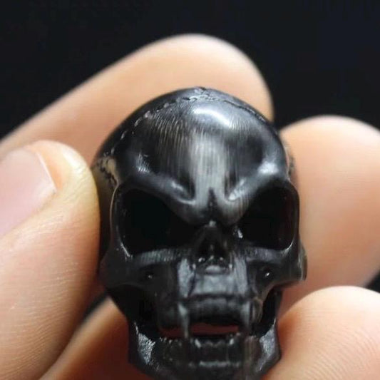 Handcrafted Tibetan Skull Bead