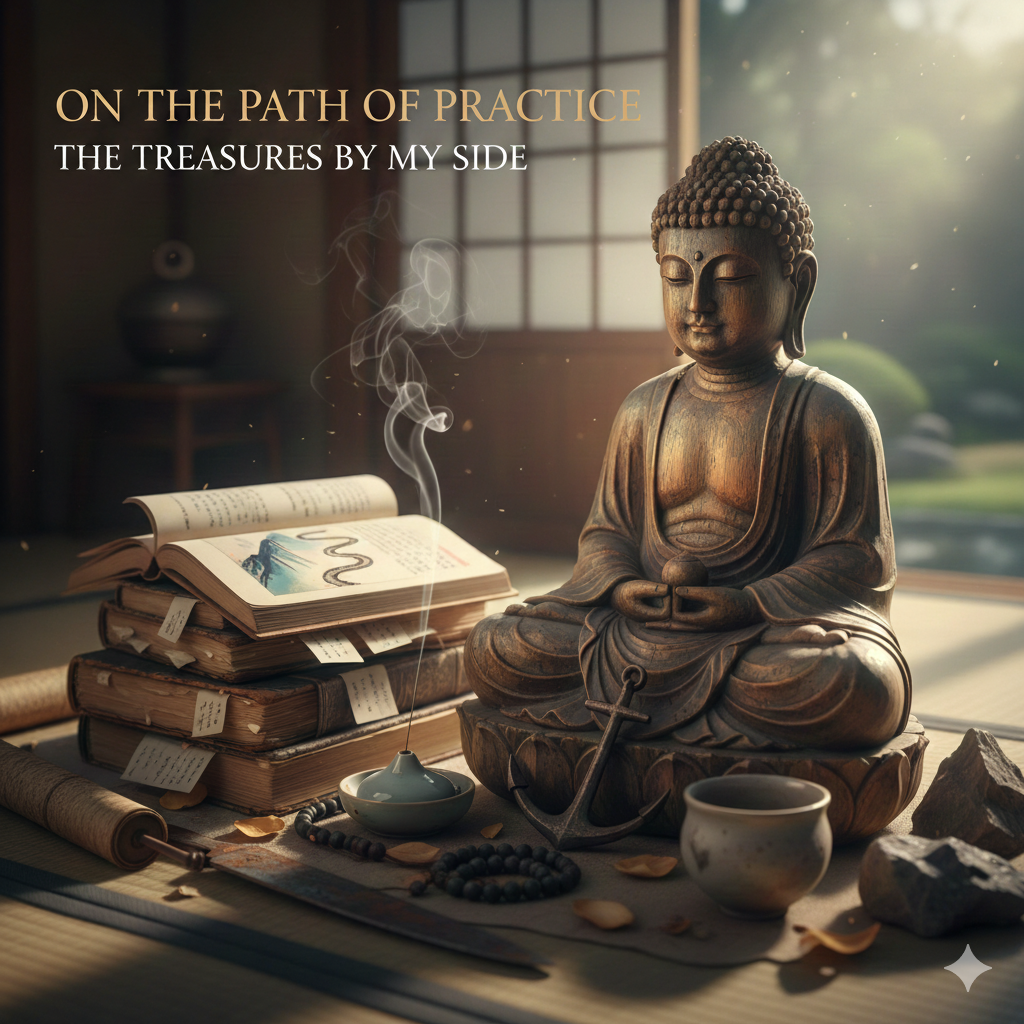On the Path of Practice: The Treasures by My Side