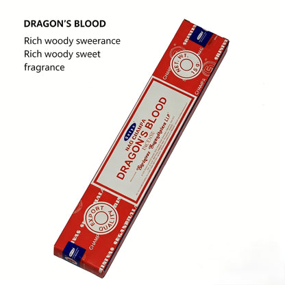 Authentic Nag Champa Sai Baba Incense | Natural Indian Sandalwood & Floral Aroma | 15g / 40g Packs | Meditation & Relaxation Incense Sticks