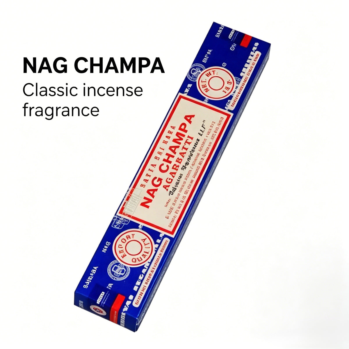 Authentic Nag Champa Sai Baba Incense | Natural Indian Sandalwood & Floral Aroma | 15g / 40g Packs | Meditation & Relaxation Incense Sticks