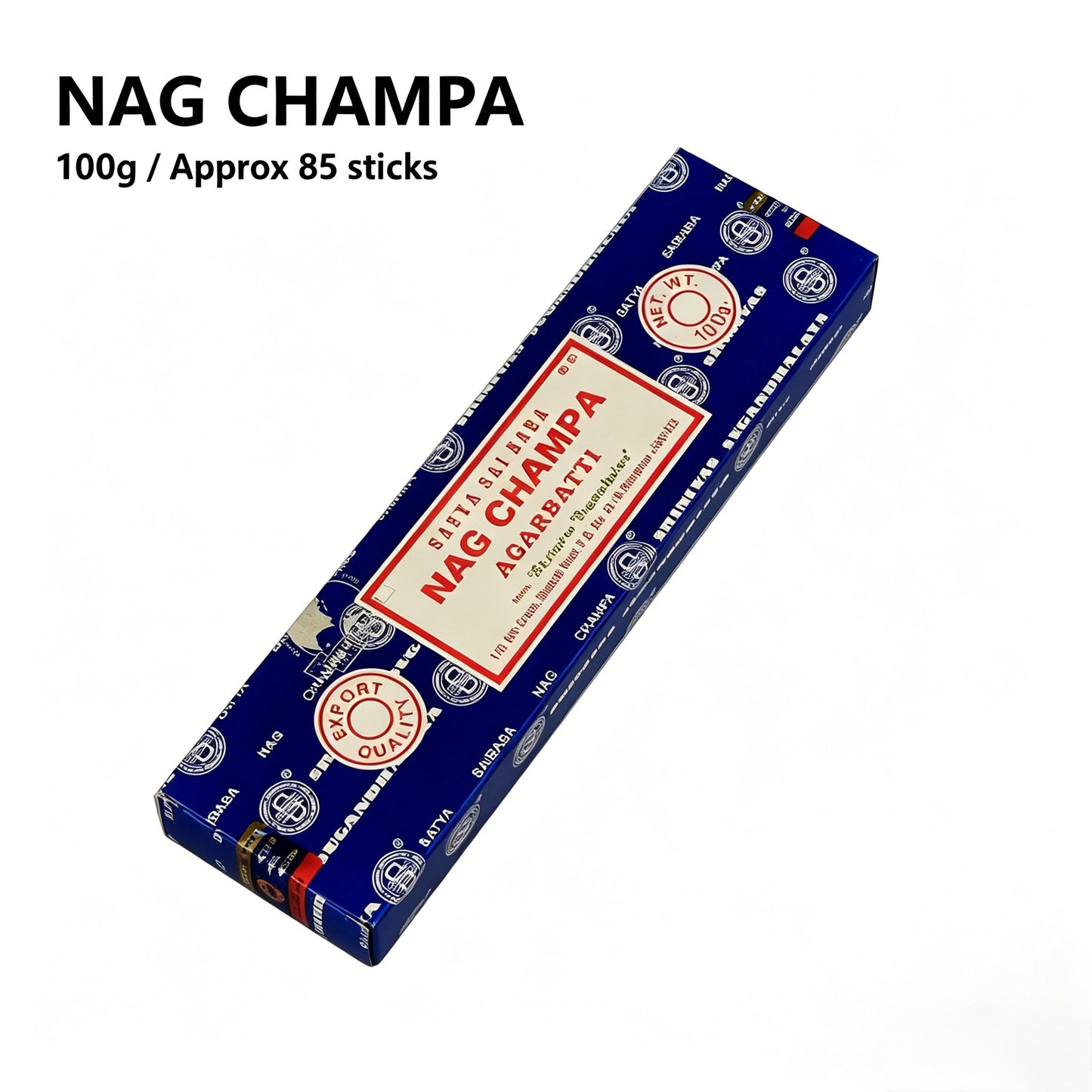 Authentic Nag Champa Sai Baba Incense | Natural Indian Sandalwood & Floral Aroma | 15g / 40g Packs | Meditation & Relaxation Incense Sticks