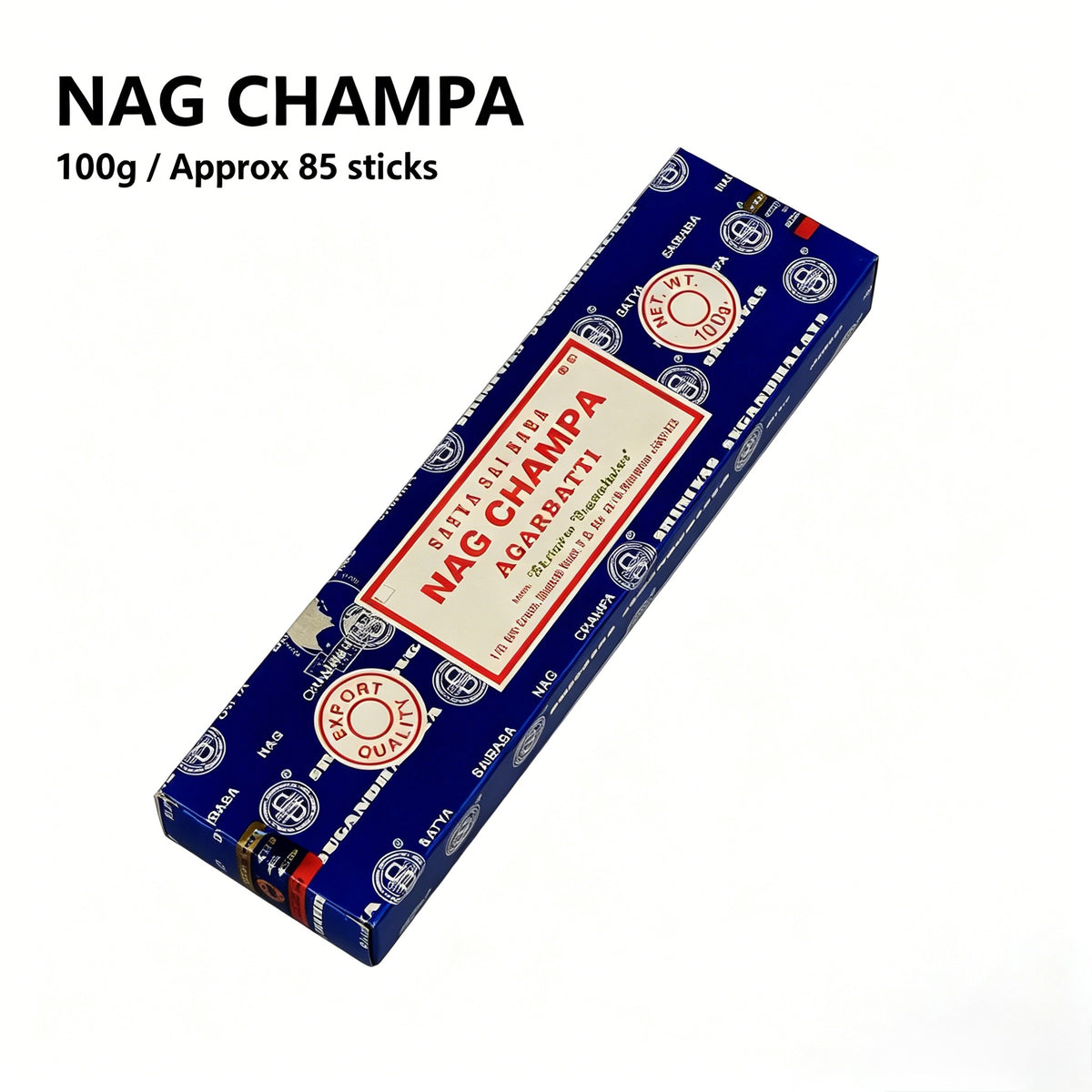 Authentic Nag Champa Sai Baba Incense | Natural Indian Sandalwood & Floral Aroma | 15g / 40g Packs | Meditation & Relaxation Incense Sticks