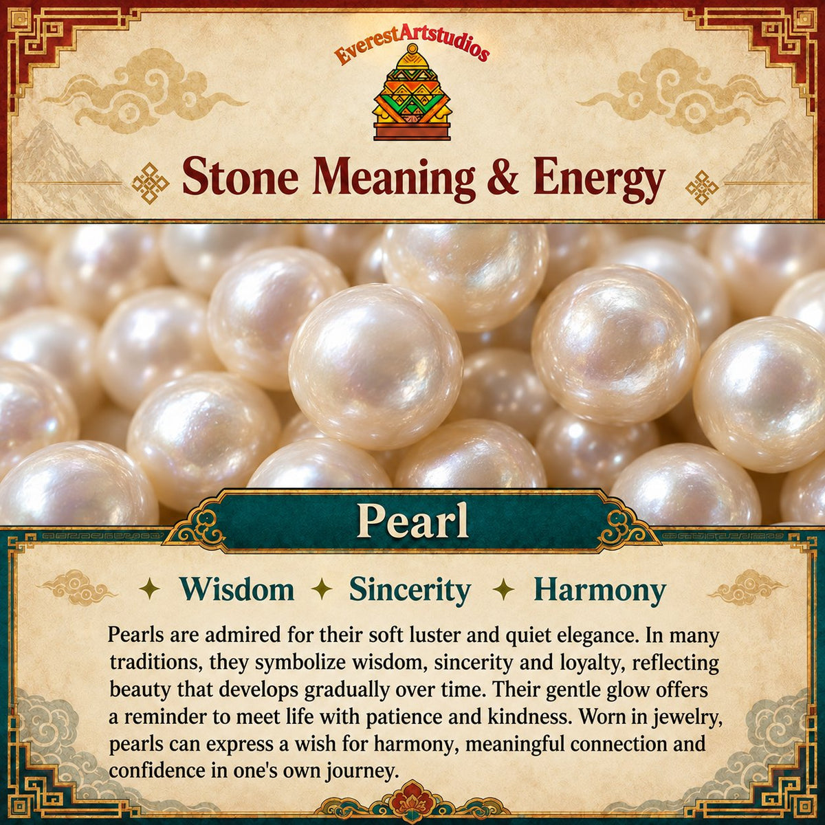 EverestArtstudios Pearl Meaning & Energy