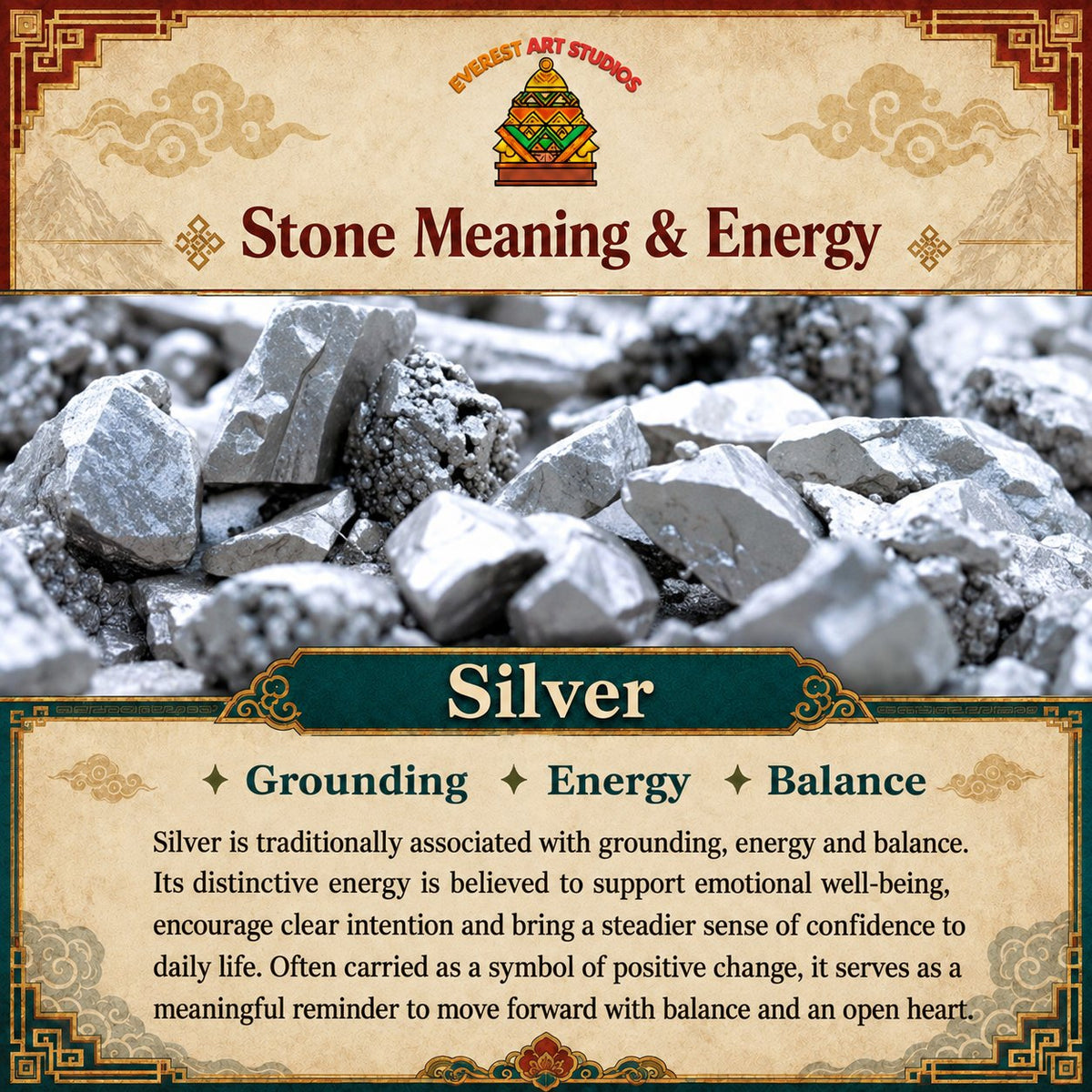 Everest Art Studios — silver