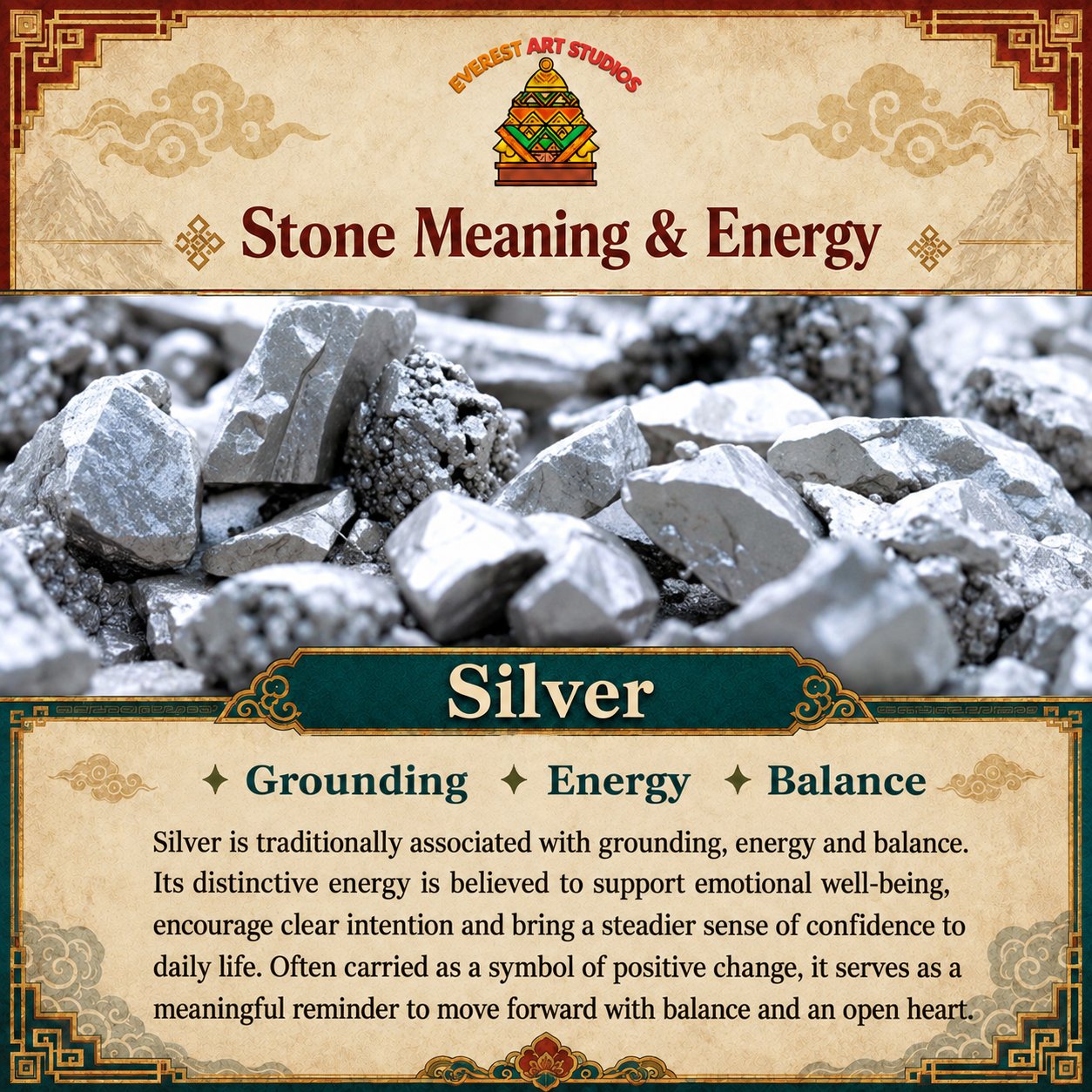Everest Art Studios — silver