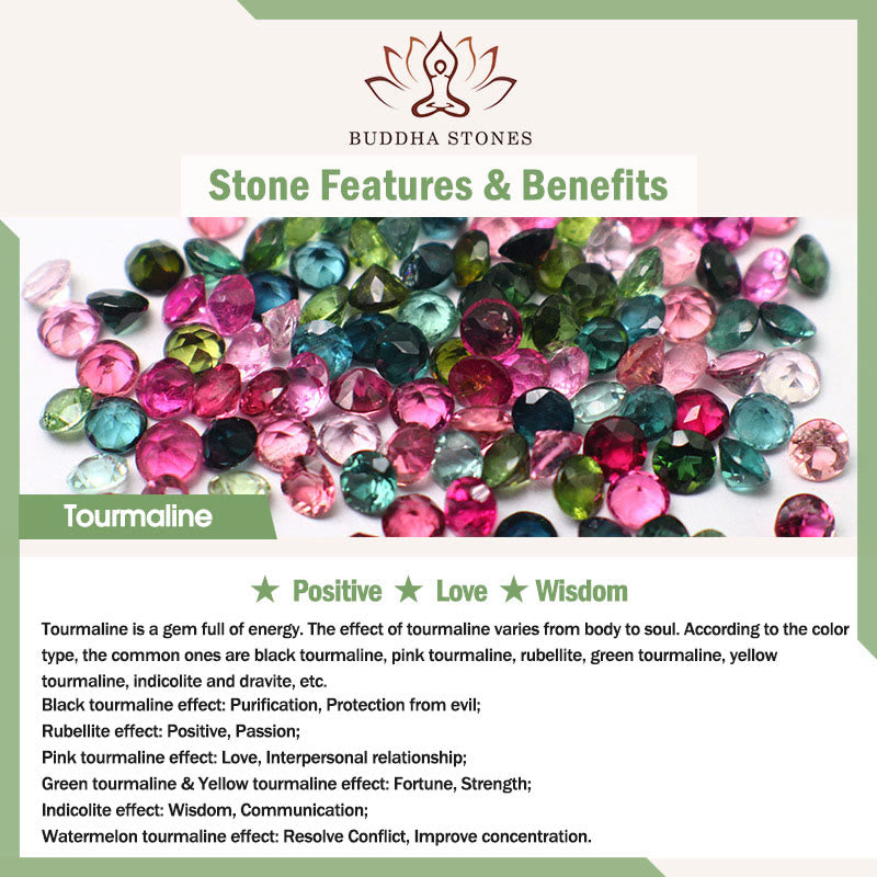 Buddha Stones Strawberry Quartz Prehnite Peridot Lazurite Lapis Lazuli Pink Crystal Tourmaline Healing Chain Bracelet