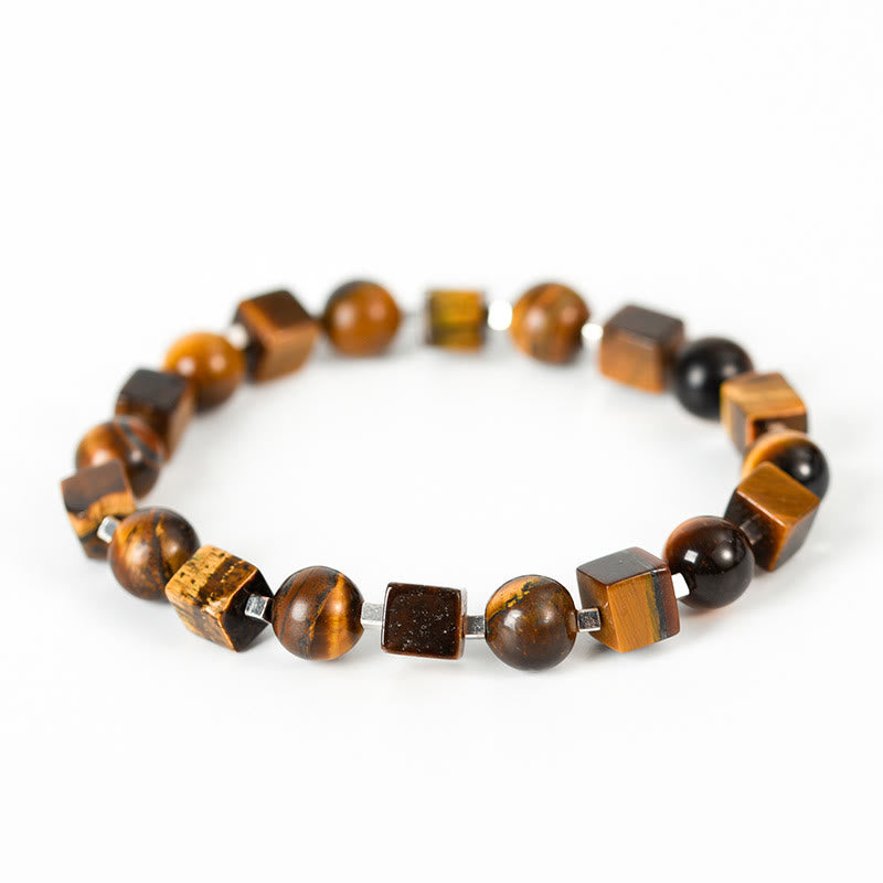 EverestArtStudios Various Crystals Black Obsidian Purification Bracelet