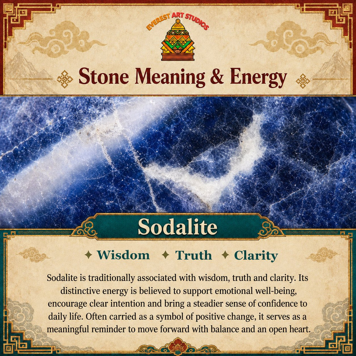 Everest Art Studios — sodalite