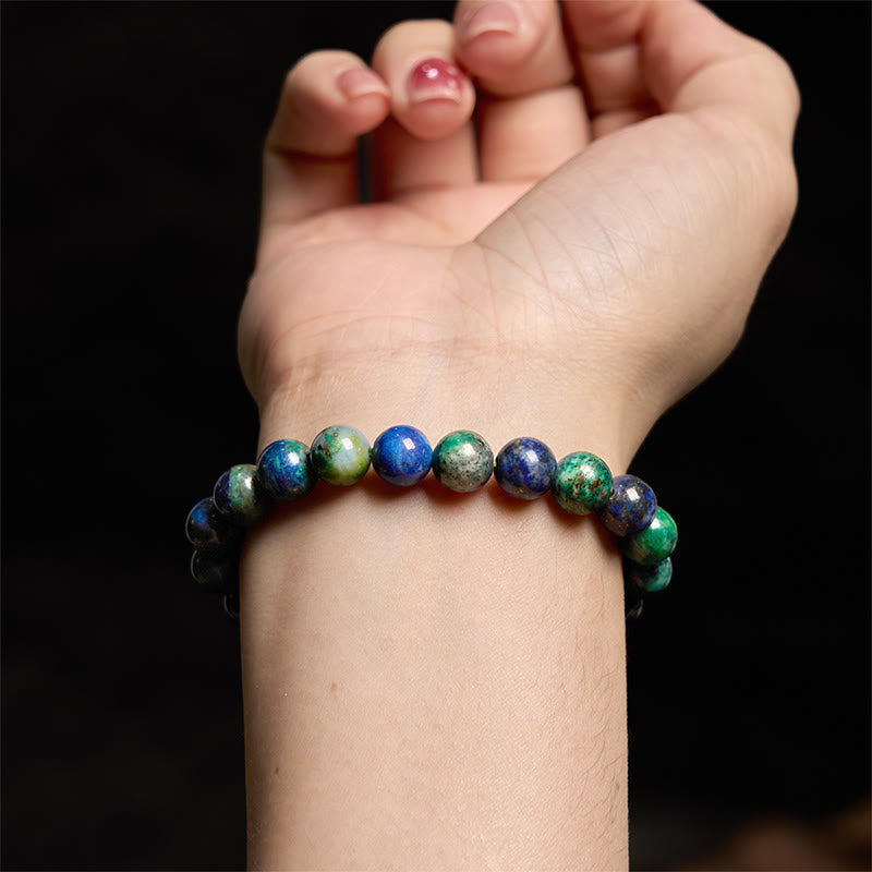 Buddha Stones Lazurite Lapis Lazuli Serenity Bracelet