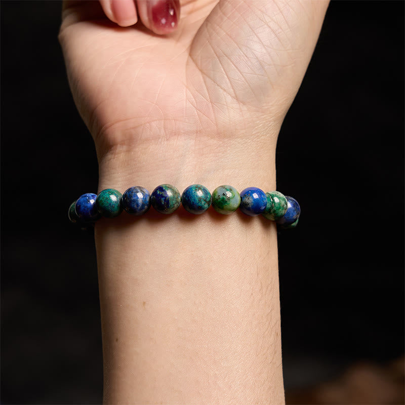 Buddha Stones Lazurite Lapis Lazuli Serenity Bracelet