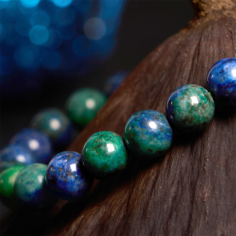 Buddha Stones Lazurite Lapis Lazuli Serenity Bracelet