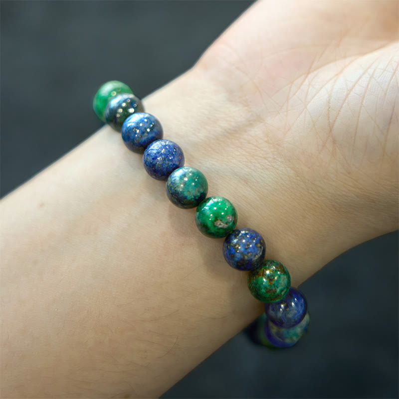 Buddha Stones Lazurite Lapis Lazuli Serenity Bracelet