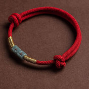 EverestArtstudios Luck Jade String Rope Bracelet