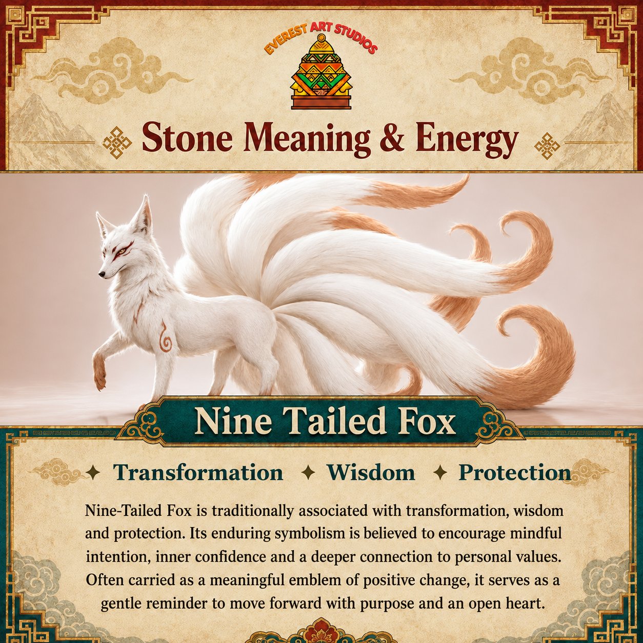 Everest Art Studios — nine tailed fox