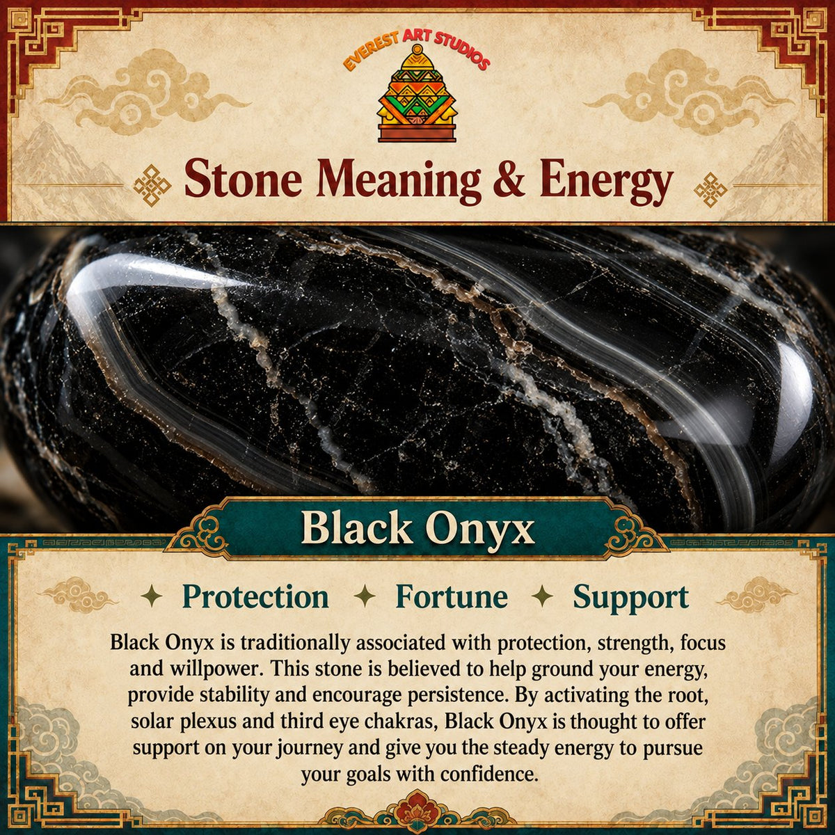 EverestArtstudios black onyx meaning and symbolism