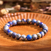 Buddha Stone Lazurite Lapis Lazuli Self Care Positive Bracelet