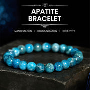 Buddha Stones Apatite Motivation Bracelet