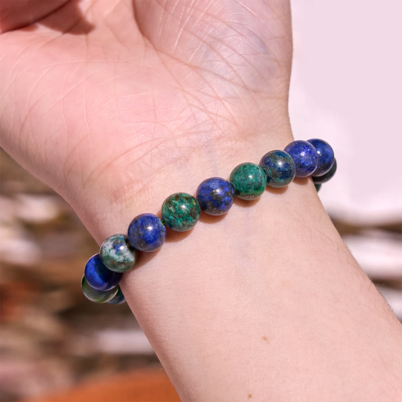 Buddha Stones Lazurite Lapis Lazuli Serenity Bracelet