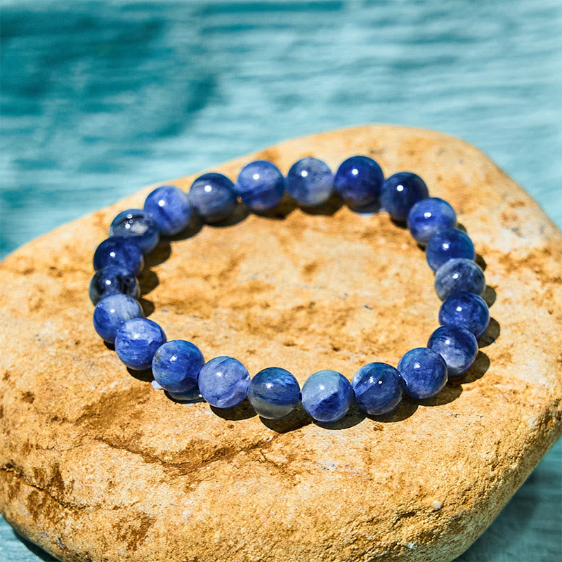 Buddha Stone Lazurite Lapis Lazuli Self Care Positive Bracelet
