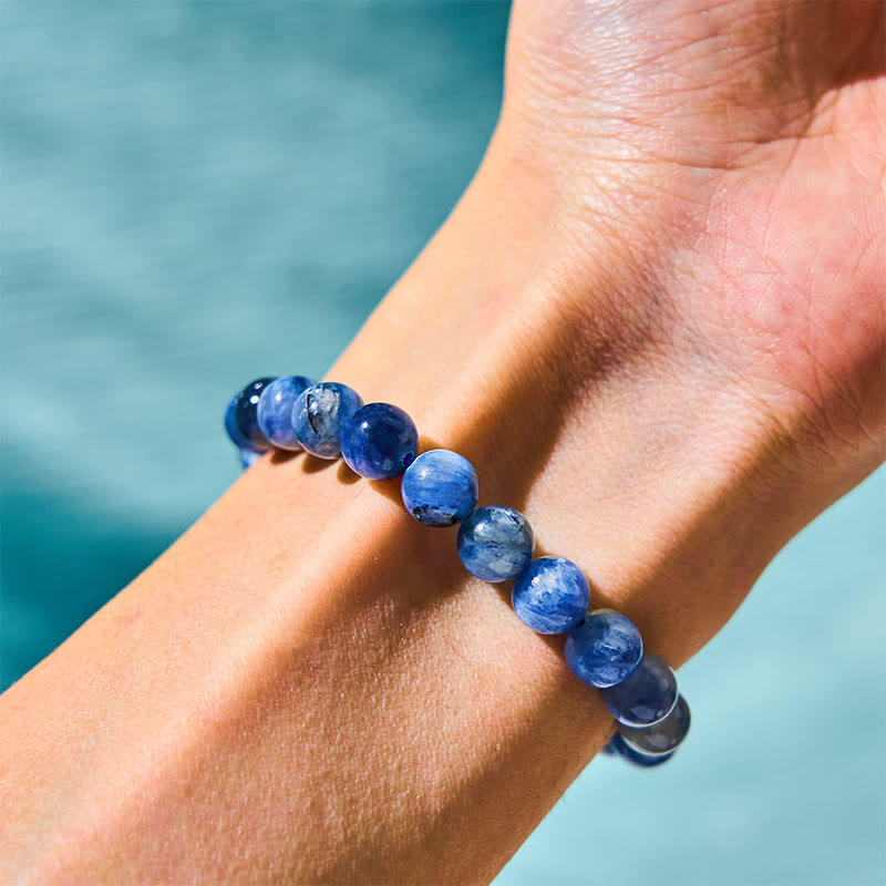 Buddha Stone Lazurite Lapis Lazuli Self Care Positive Bracelet