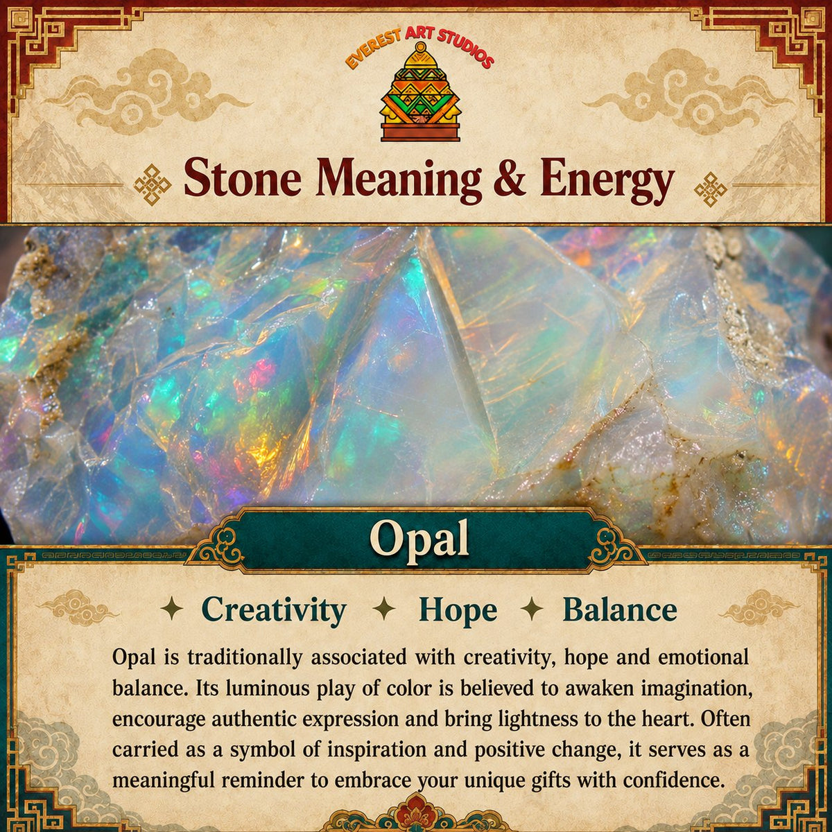 Everest Art Studios — opal