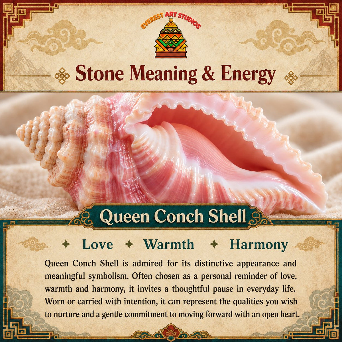 Everest Art Studios — queen conch shell meaning and symbolism