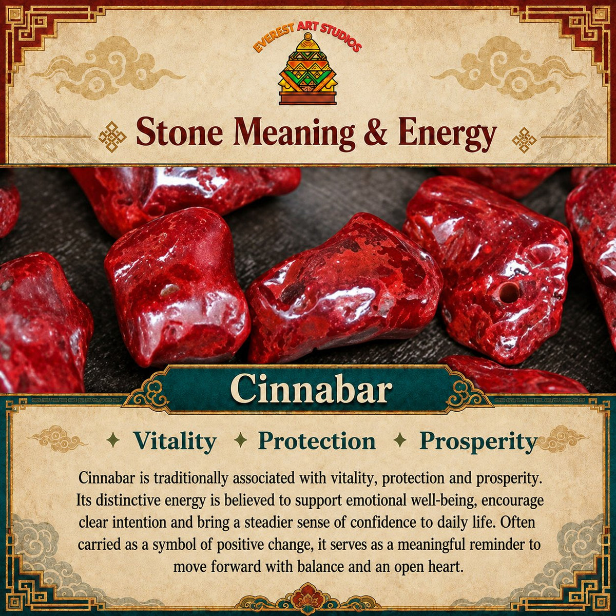 Everest Art Studios — cinnabar