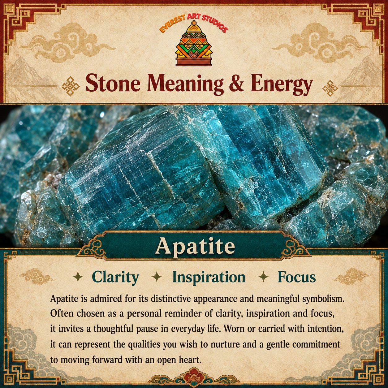 Everest Art Studios — apatite meaning and symbolism