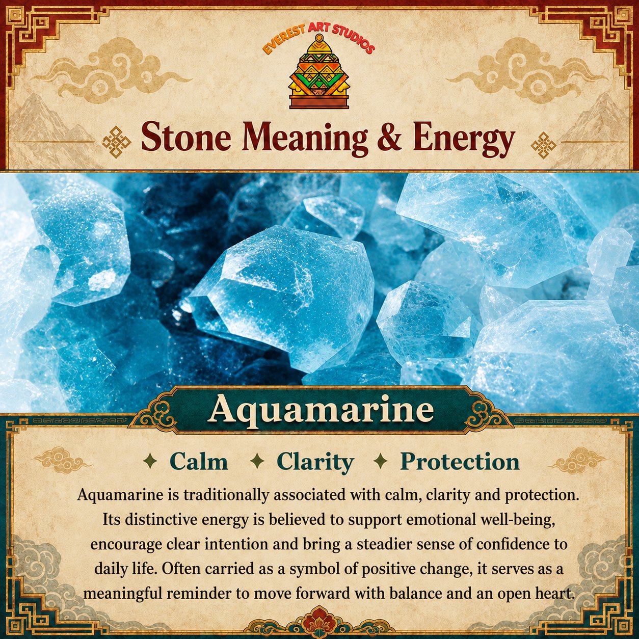 Everest Art Studios — aquamarine