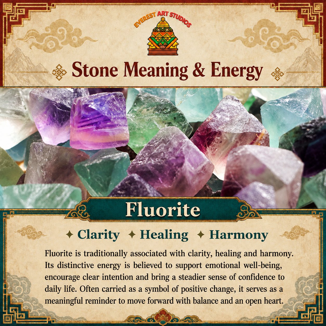 Everest Art Studios — fluorite
