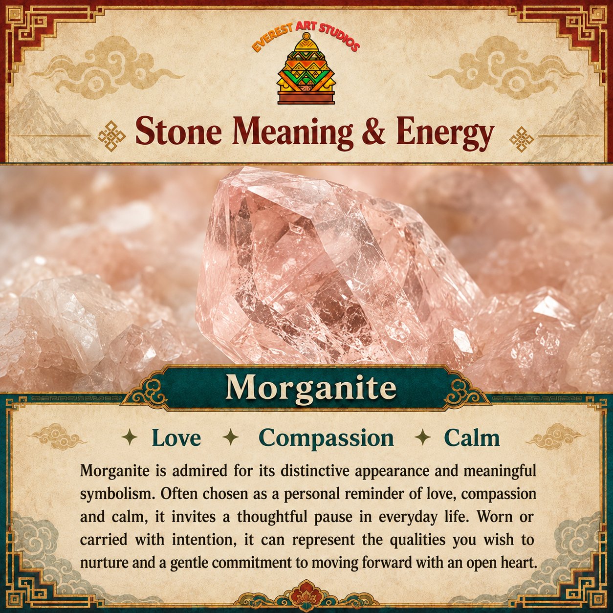 Everest Art Studios — morganite meaning and symbolism