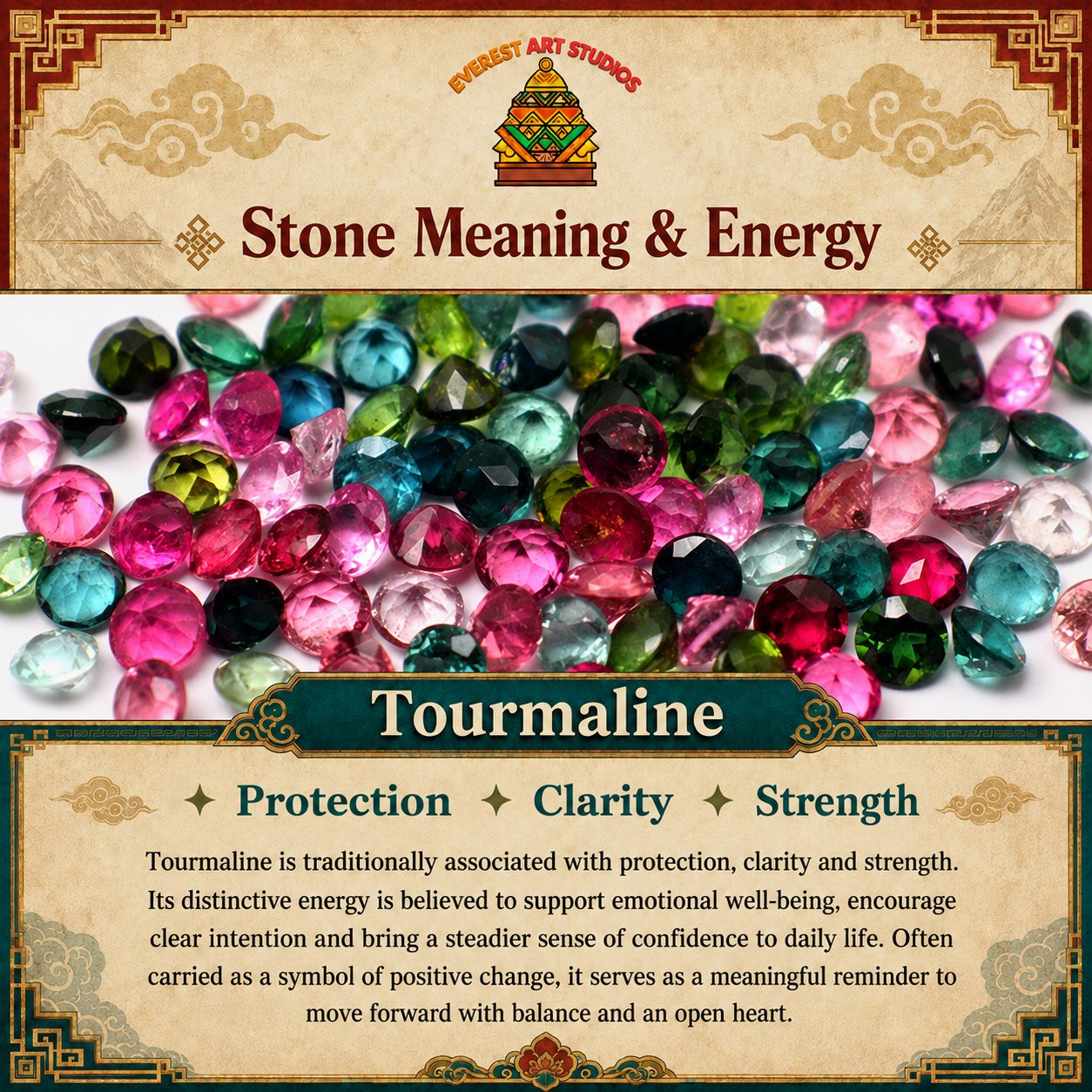 Everest Art Studios — tourmaline