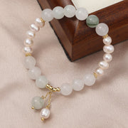 EverestArtstudios Tianshan Jade Pearl Abundance Bracelet