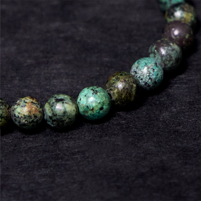 EverestArtStudios Vintage Distressed Design Turquoise Copper Balance Bracelet