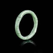 EverestArtstudios Natural Bamboo Design Jade Abundance Ring