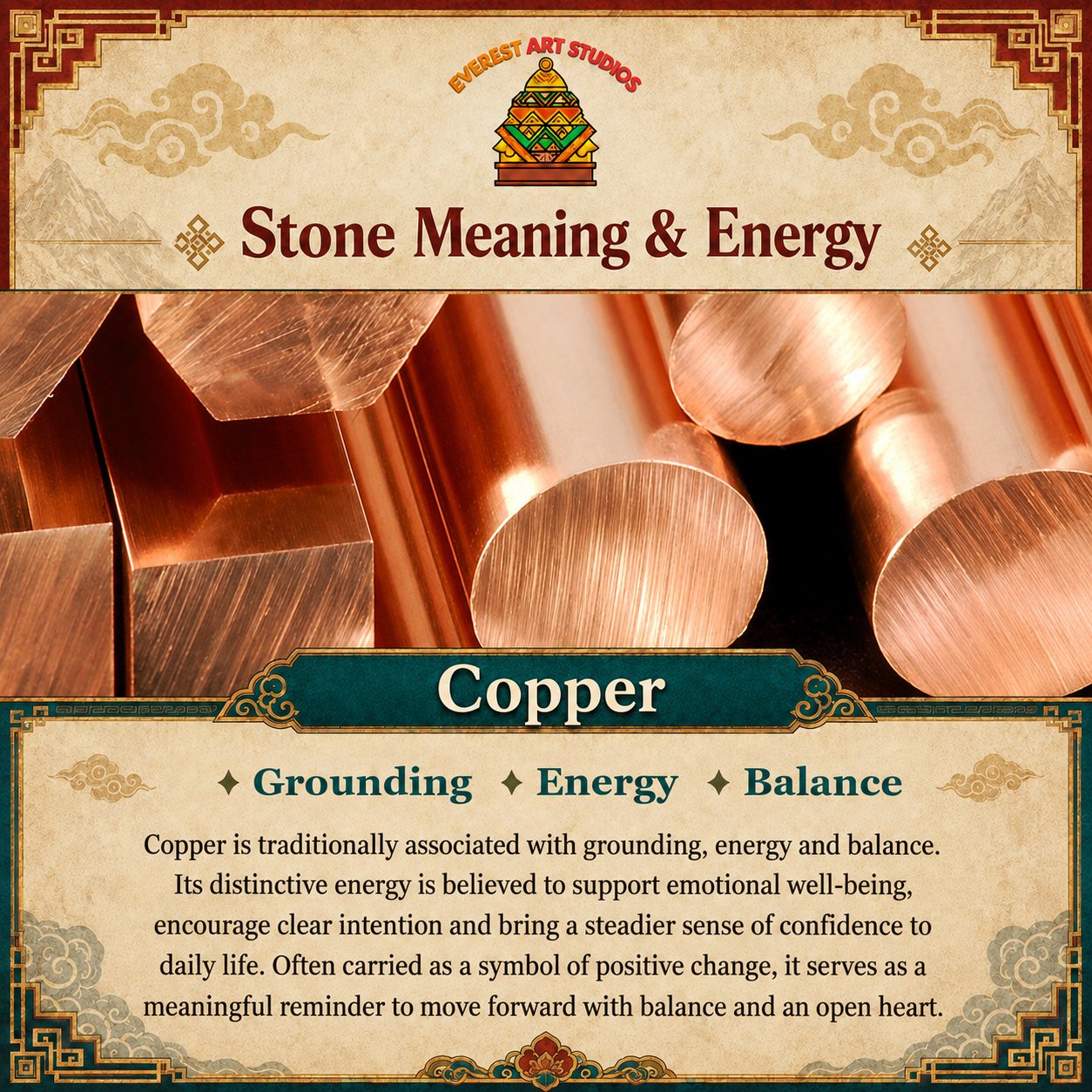 Everest Art Studios — copper