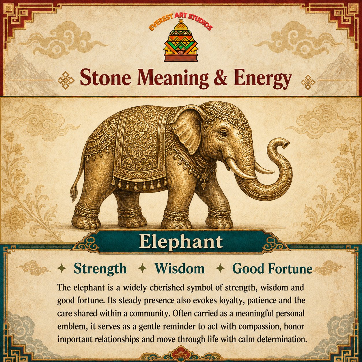Everest Art Studios — elephant symbol