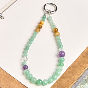 EverestArtstudios Jade Beaded Prosperity Key Chain Phone Hanging Decoration