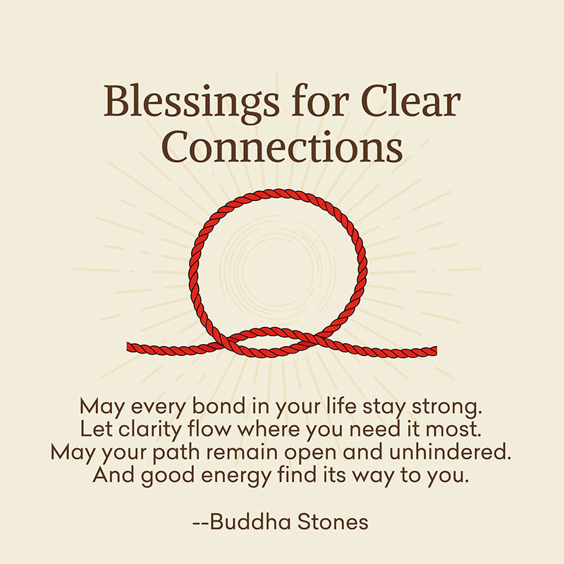 Buddha Stones "Blessings for Clear Connections" 925 Sterling Silver Lucky Golden Bead String Bracelet Anklet Includes Gift Message Card