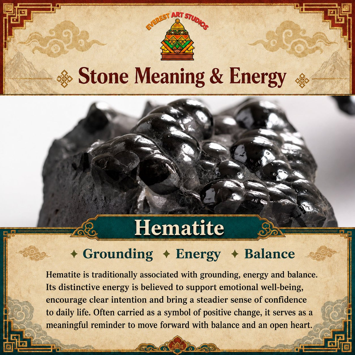 Everest Art Studios — hematite