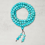 EverestArtStudios 108 Beads Turquoise Wisdom Balance Mala