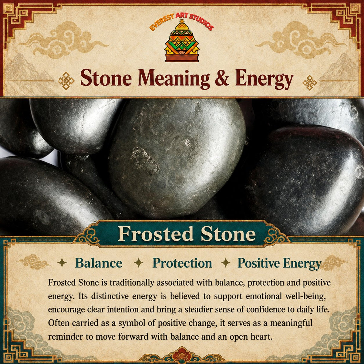 Everest Art Studios — frosted stone