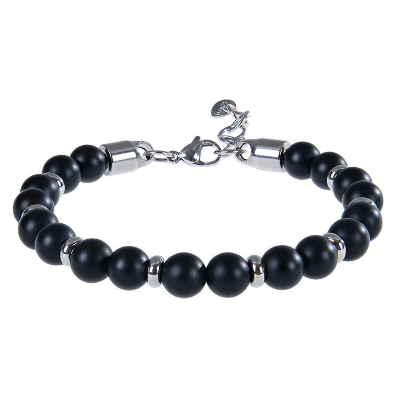 EverestArtStudios Tiger Eye Various Natural Stone Beads Protection Bracelet