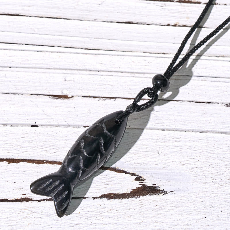 Buddha Stones Carving Koi Fish Pink Crystal Indian Agate Amethyst Warmth Prosperity Necklace Pendant
