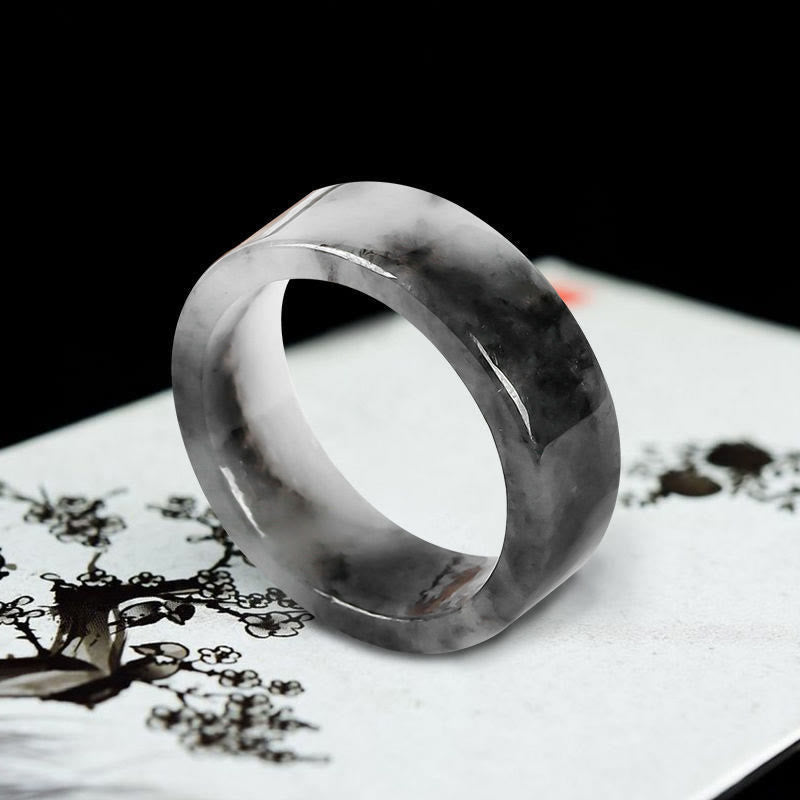 EverestArtstudios Jade Prosperity Luck Ring