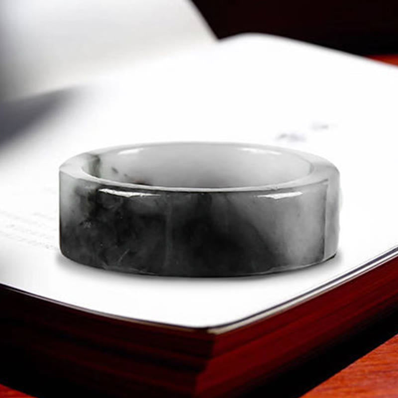 EverestArtstudios Jade Prosperity Luck Ring
