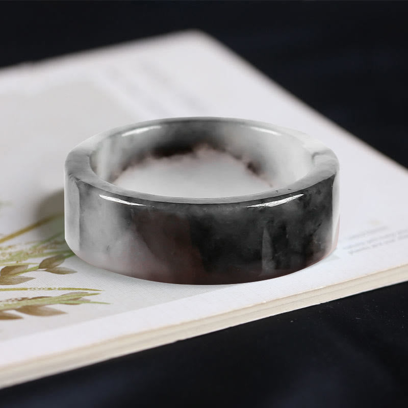 EverestArtstudios Jade Prosperity Luck Ring