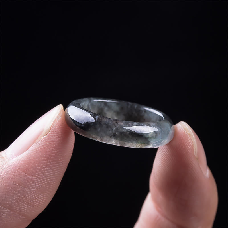 EverestArtstudios Jade Prosperity Luck Abundance Ring